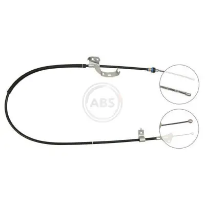 Garantía Incluida Cable de accionamiento, freno de estacionamiento A.B.S. K19908